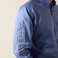 Team Logo Lightweight Twill Classic Fit Shirt