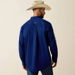 Team Logo Lightweight Twill Classic Fit Shirt
