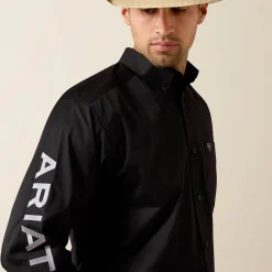 Team Logo Lightweight Twill Classic Fit Shirt