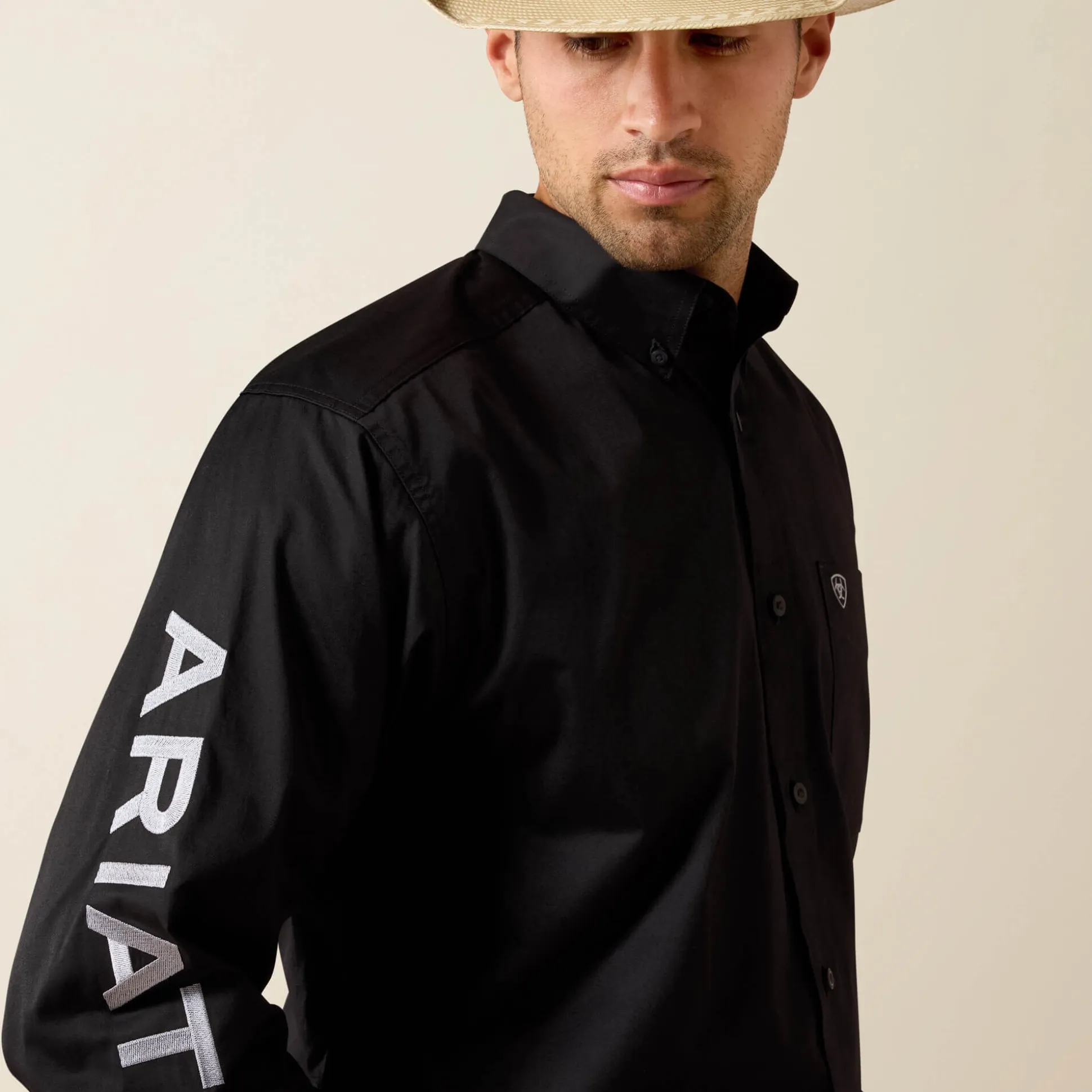 Team Logo Lightweight Twill Classic Fit Shirt