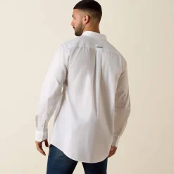 Team Logo Lightweight Twill Fitted Shirt