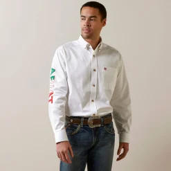Team Logo Twill Classic Fit Shirt