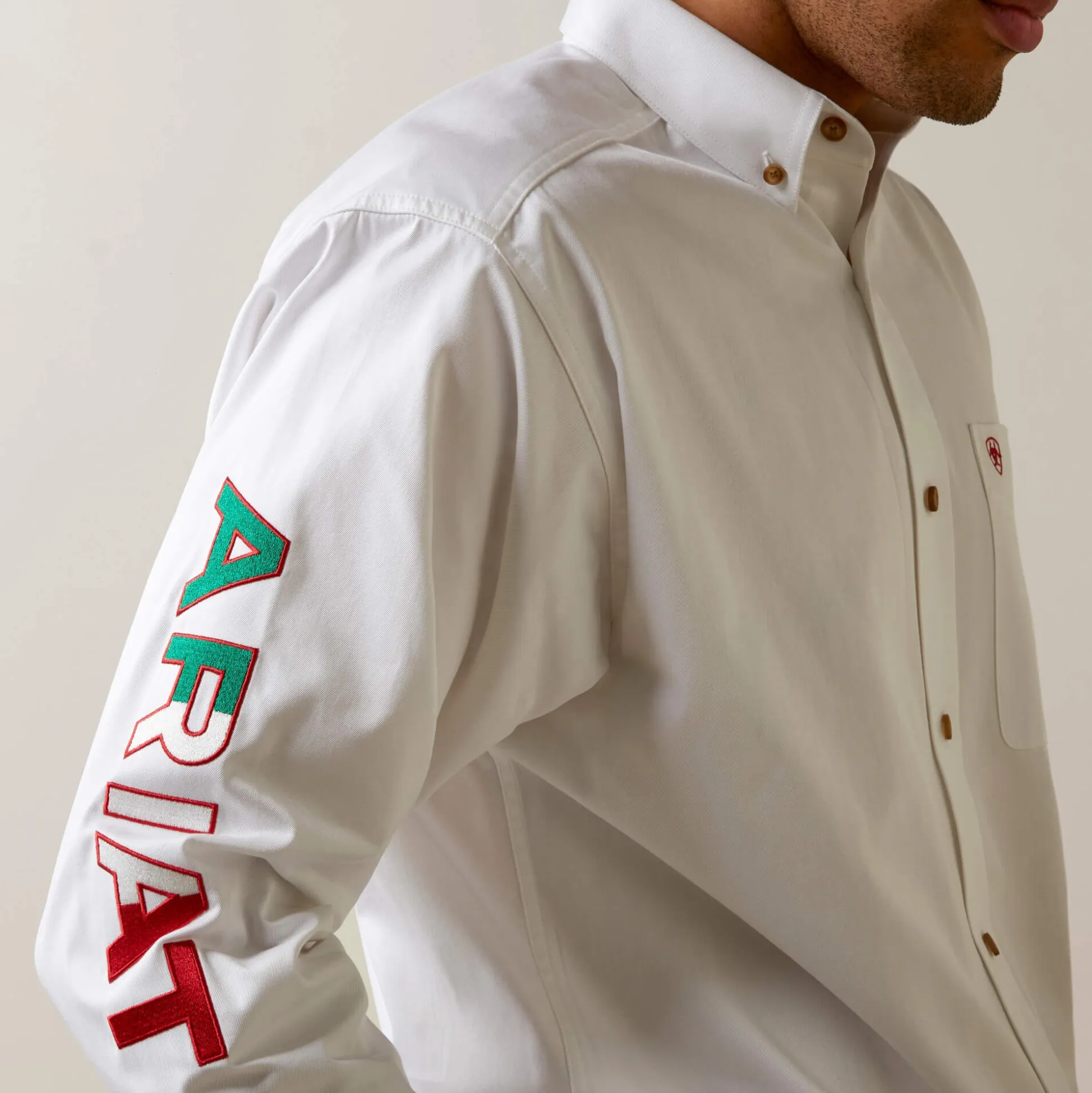 Team Logo Twill Classic Fit Shirt