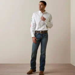 Team Logo Twill Classic Fit Shirt