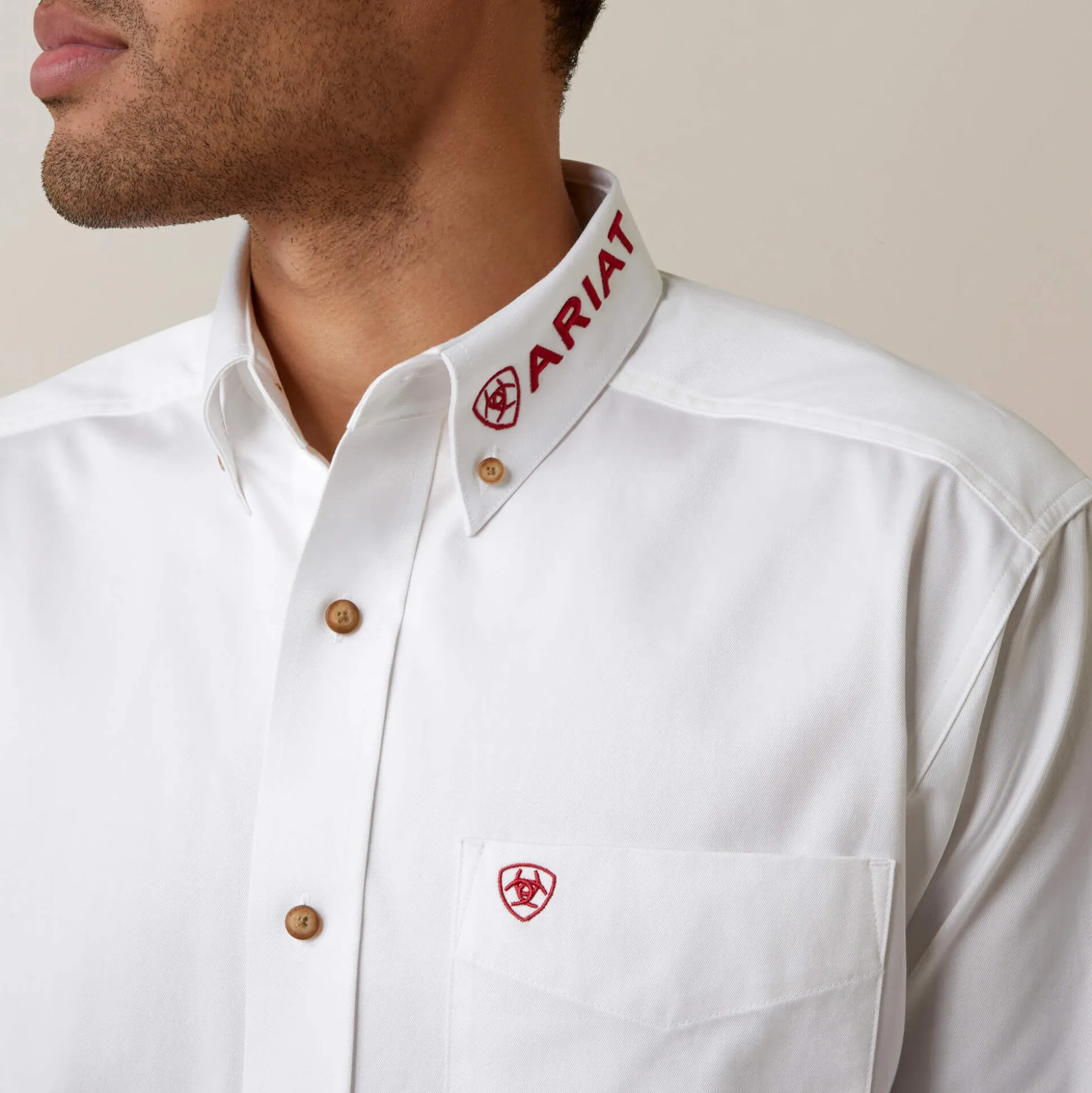 Team Logo Twill Classic Fit Shirt