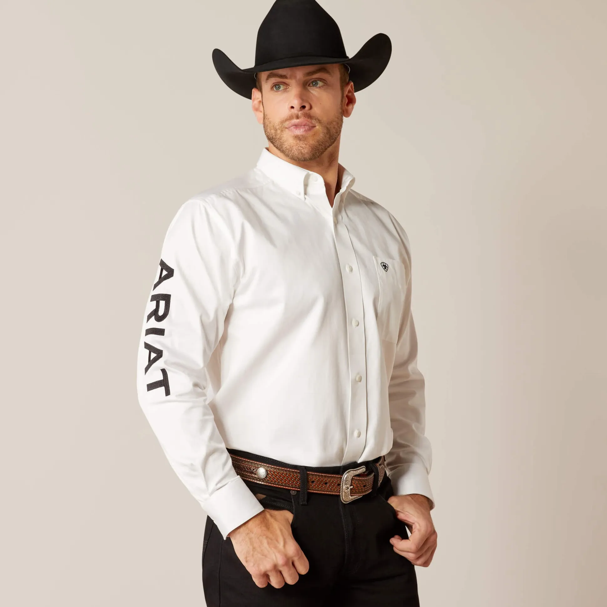 Team Logo Twill Classic Fit Shirt