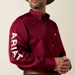 Team Logo Twill Classic Fit Shirt