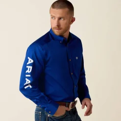 Team Logo Twill Classic Fit Shirt