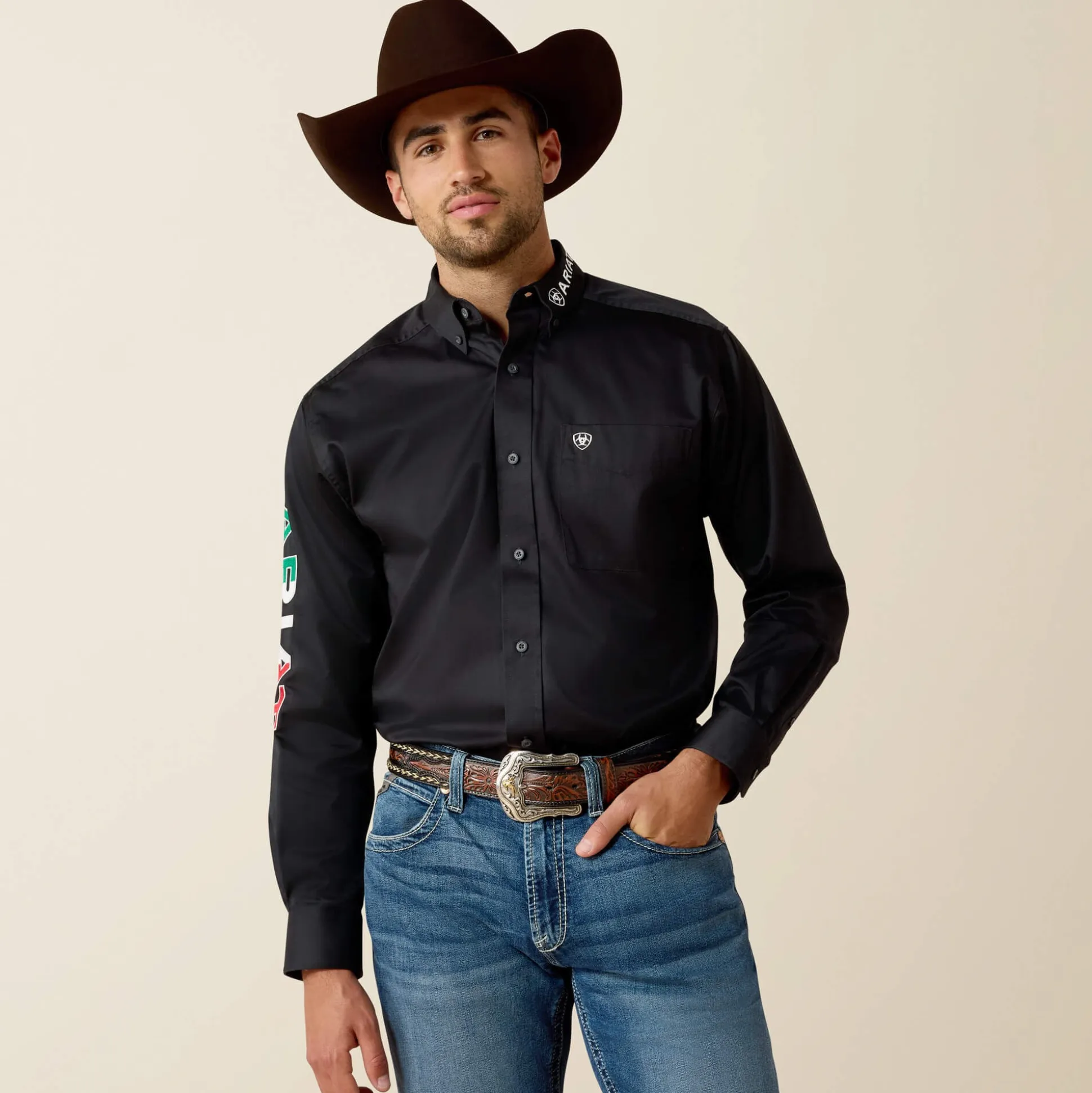 Team Logo Twill Classic Fit Shirt