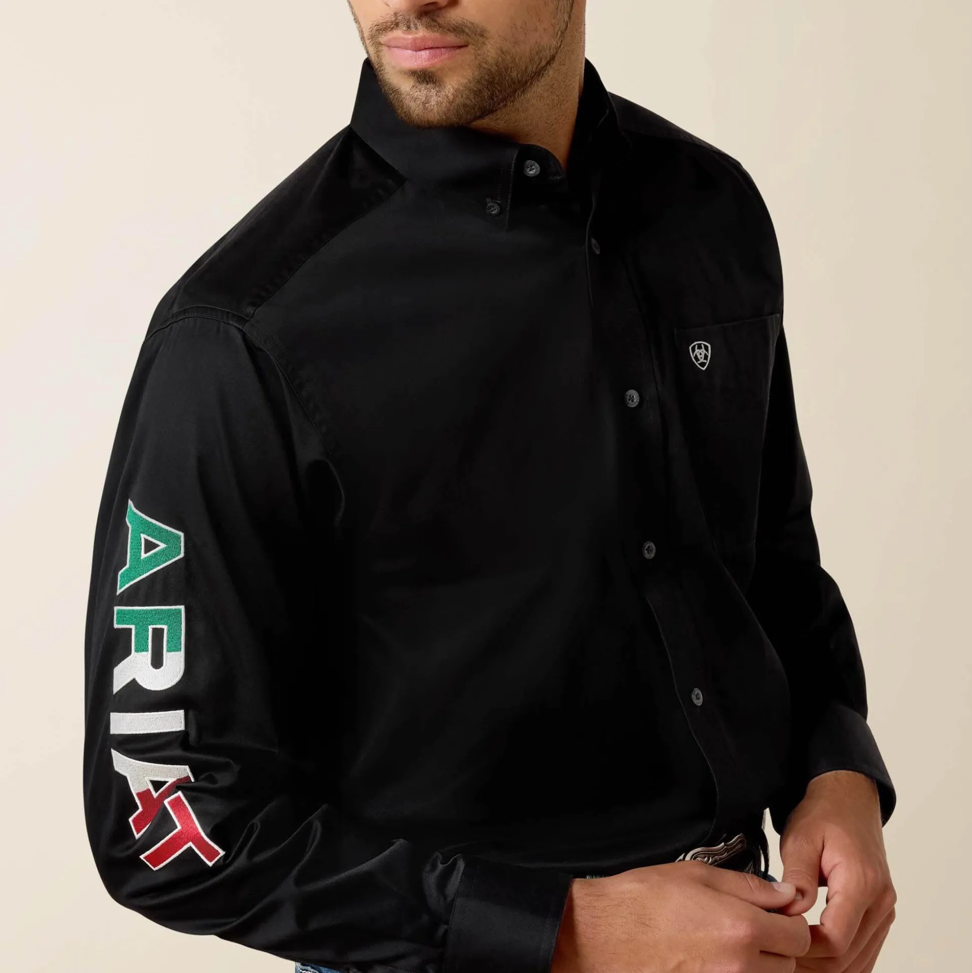 Team Logo Twill Classic Fit Shirt