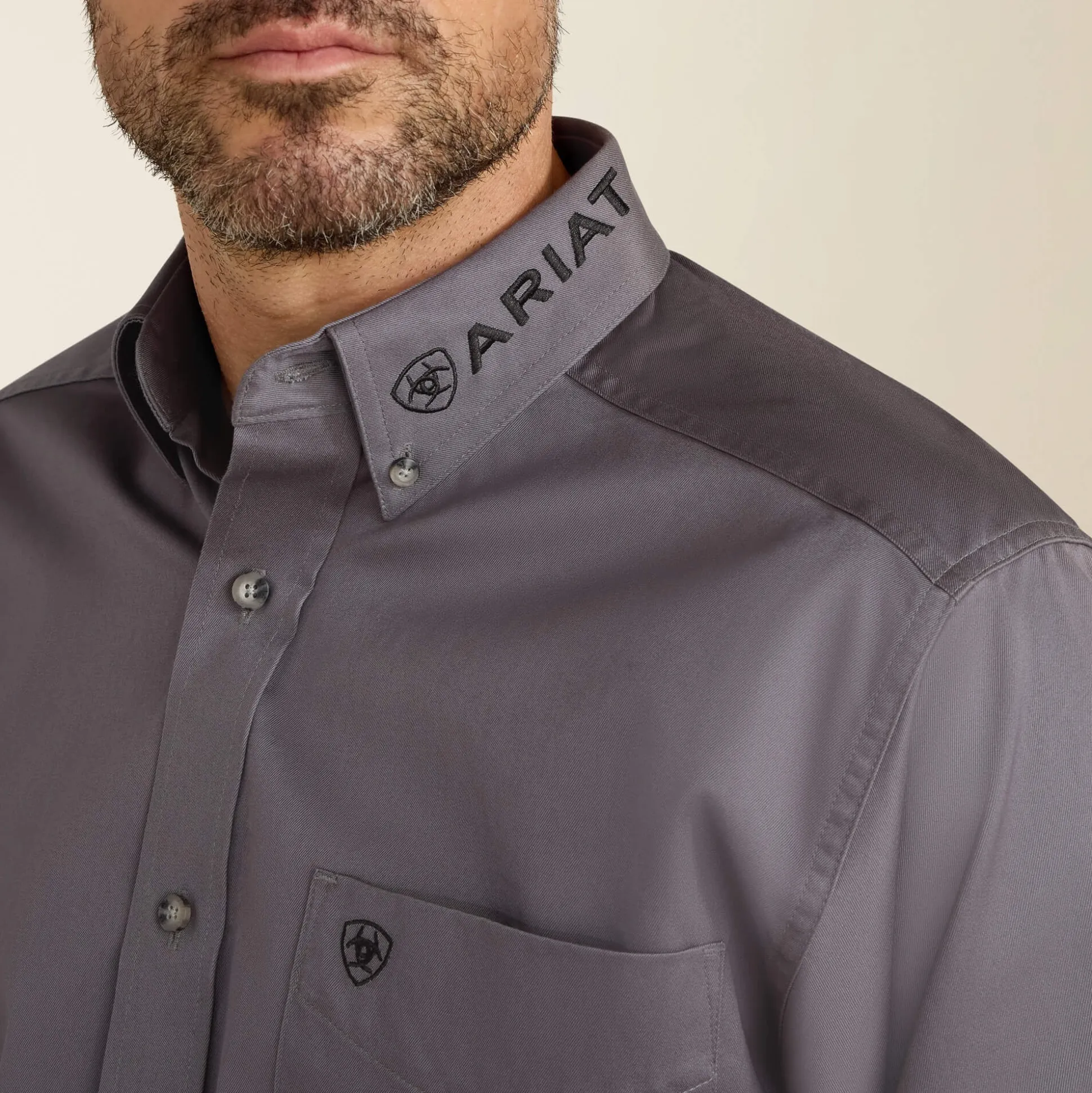 Team Logo Twill Classic Fit Shirt