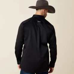Team Logo Twill Fitted Shirt
