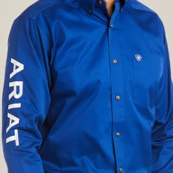 Team Logo Twill Fitted Shirt