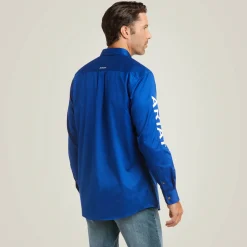 Team Logo Twill Fitted Shirt