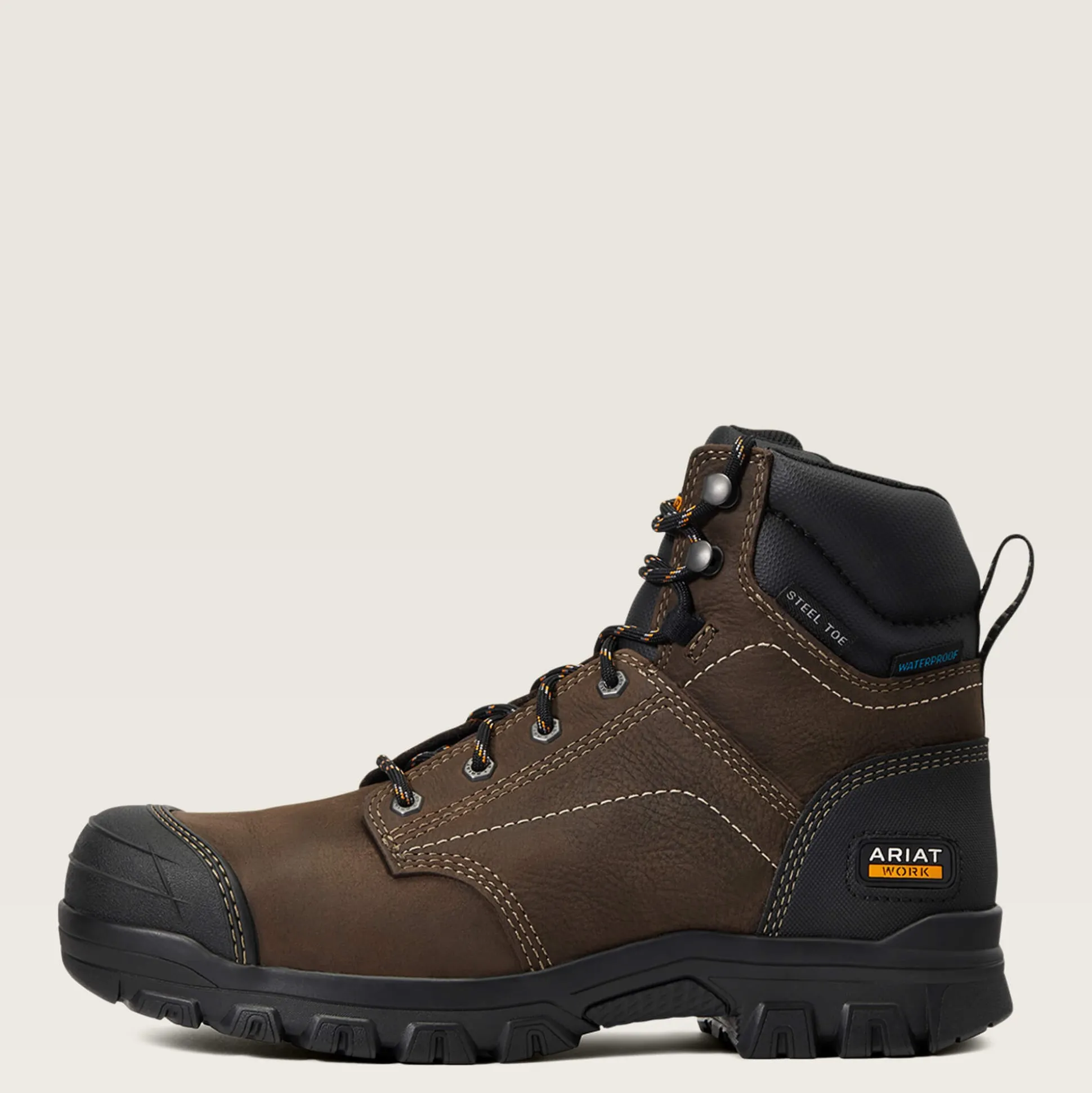 Treadfast 6" Waterproof Steel Toe Work Boot