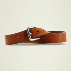 Triple row stitch belt