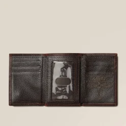 Triple Stitch Trifold Wallet