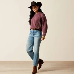 Ultra High Rise Cheyenne Yoke Tomboy Straight Leg Jean