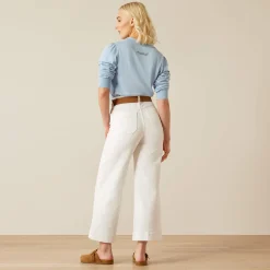 Ultra High Rise Countryside Wide Leg Crop Jeans
