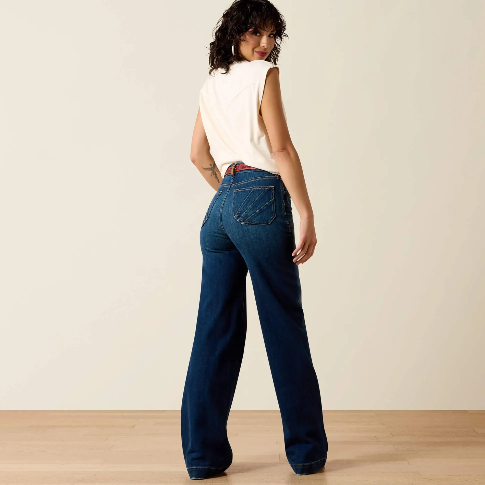 Ultra High Rise Penelope Wide Leg Jeans