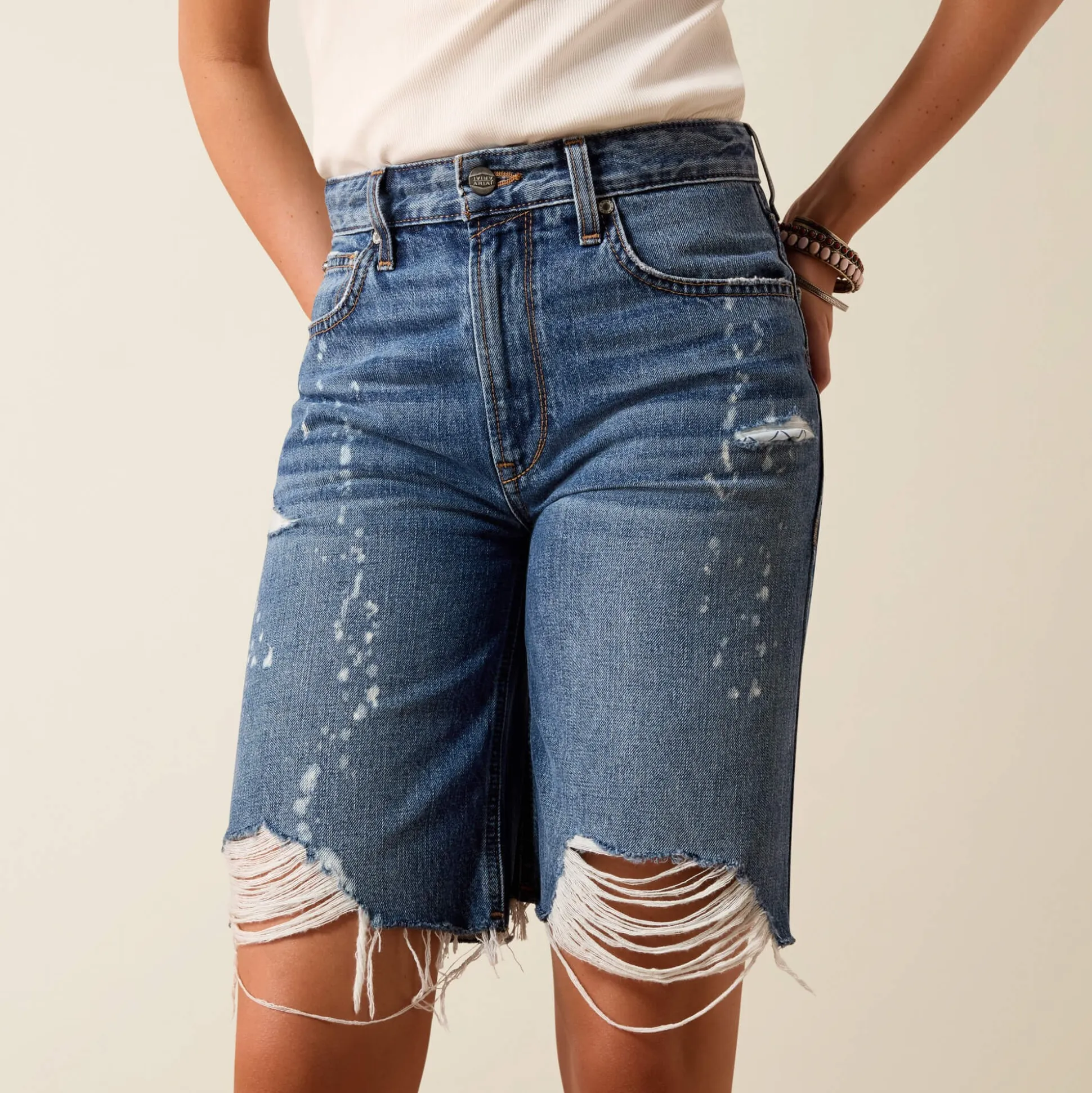 Ultra High Rise Relaxed Tomboy 10" Shorts