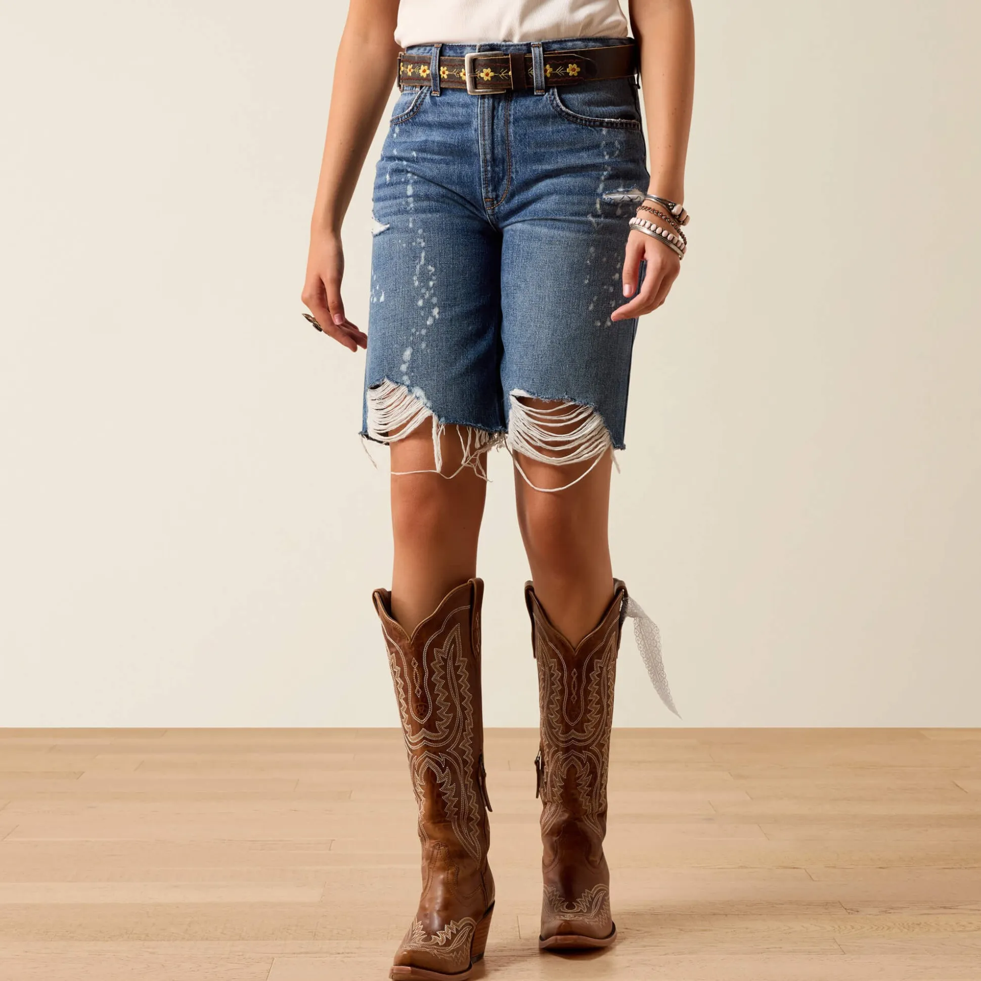 Ultra High Rise Relaxed Tomboy 10" Shorts