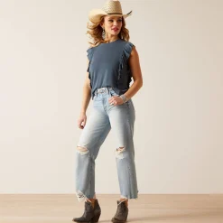 Ultra High Rise Tomboy Straight Jean