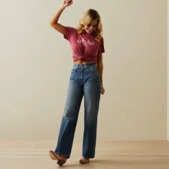 Ultra High Rise Tomboy Wide Jean