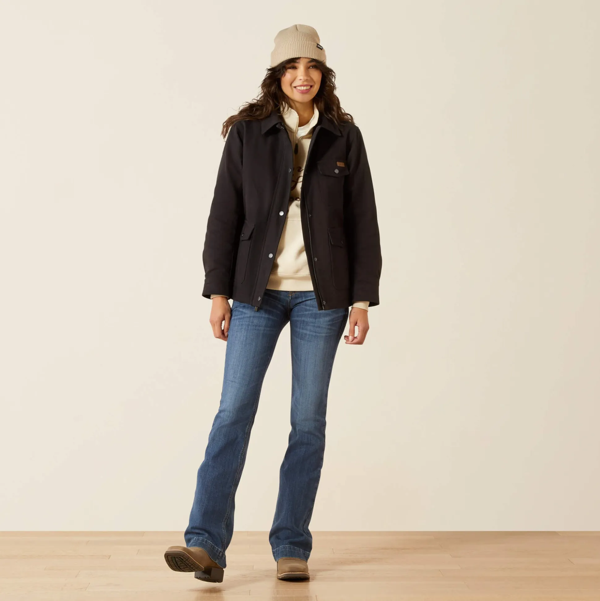 Western Canvas Chore Jacket