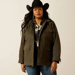 Western Canvas Chore Jacket