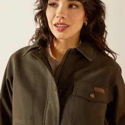 Western Canvas Chore Jacket