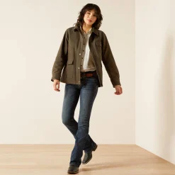 Western Canvas Chore Jacket