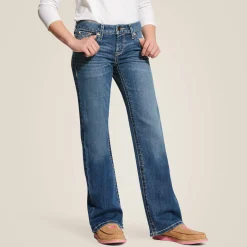 Whipstitch Boot Cut Jean