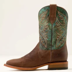 Wiley Wide Square Toe Cowboy Boot