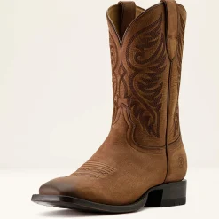 Wiley Wide Square Toe Cowboy Boot