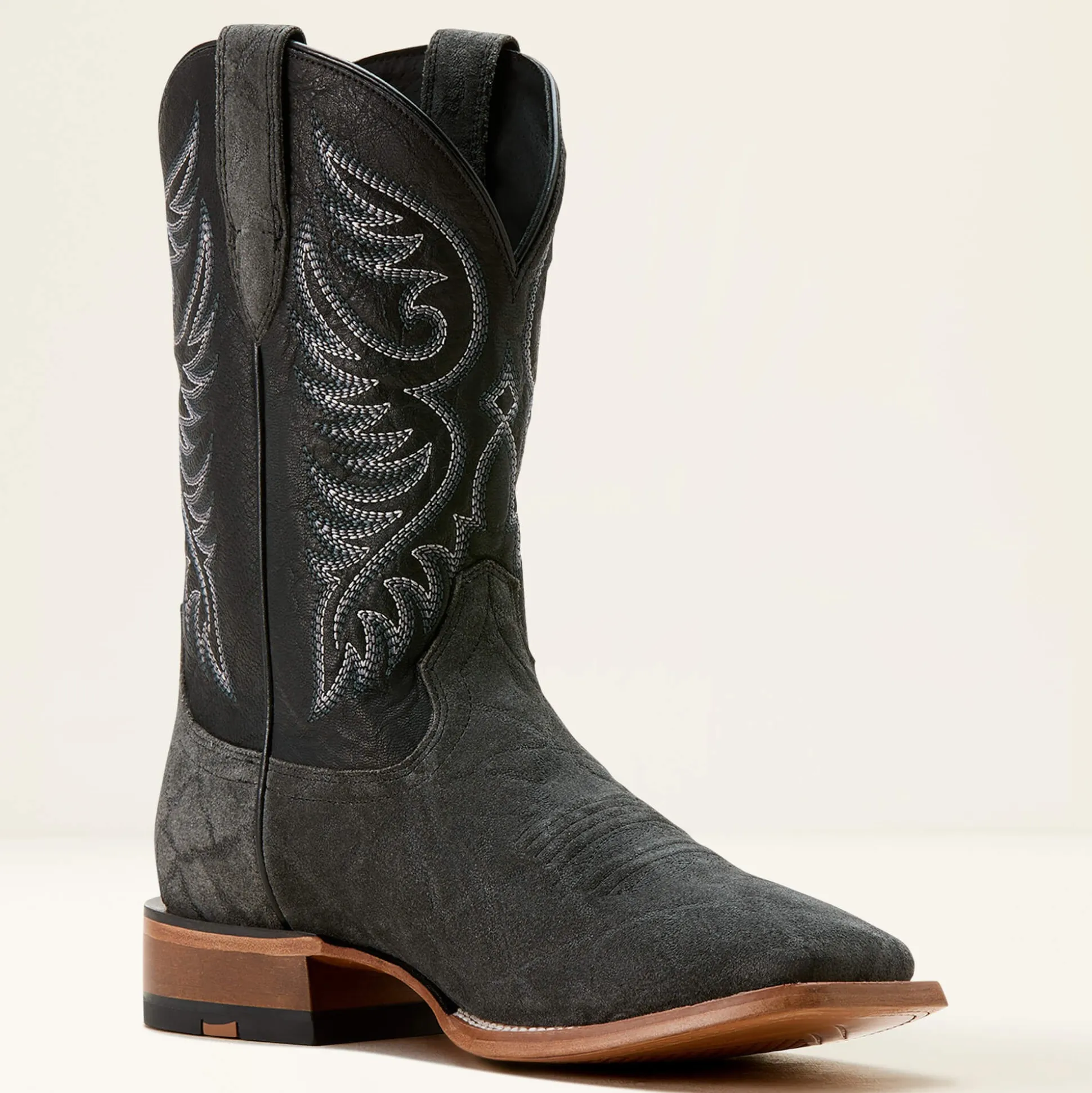 Wiley Wide Square Toe Cowboy Boot