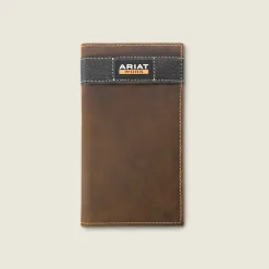 Work Canvas Money Clip Wallet