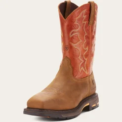 WorkHog Wide Square Toe Steel Toe Work Boot