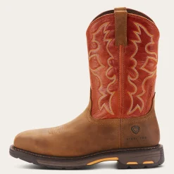 WorkHog Wide Square Toe Steel Toe Work Boot