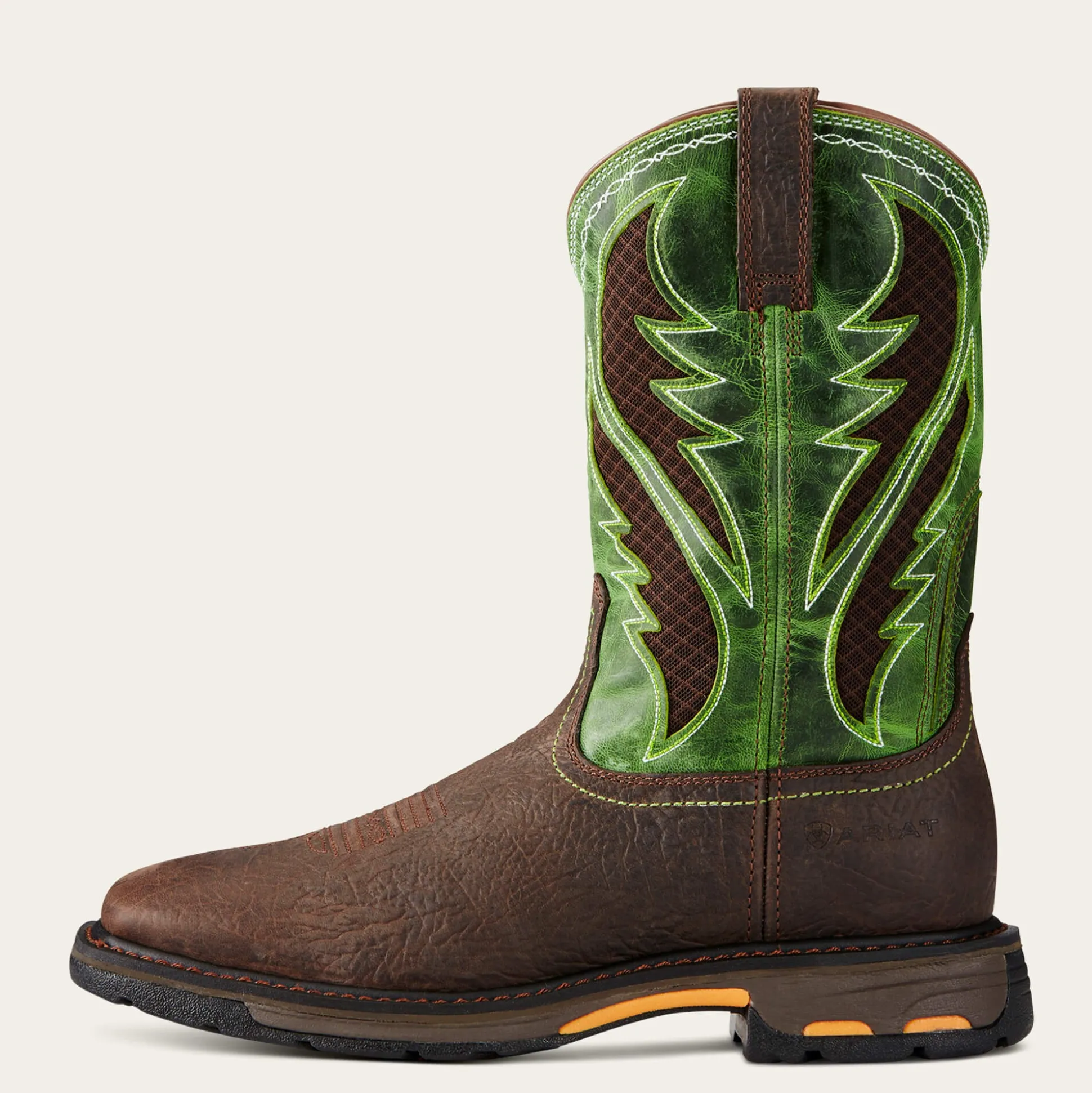 WorkHog Wide Square Toe VentTEK Composite Toe Work Boot