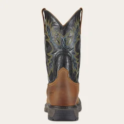 WorkHog Wide Square Toe Waterproof Steel Toe Work Boot