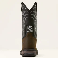 WorkHog XT Bolt Skull Waterproof Wide Square Toe Work Boot