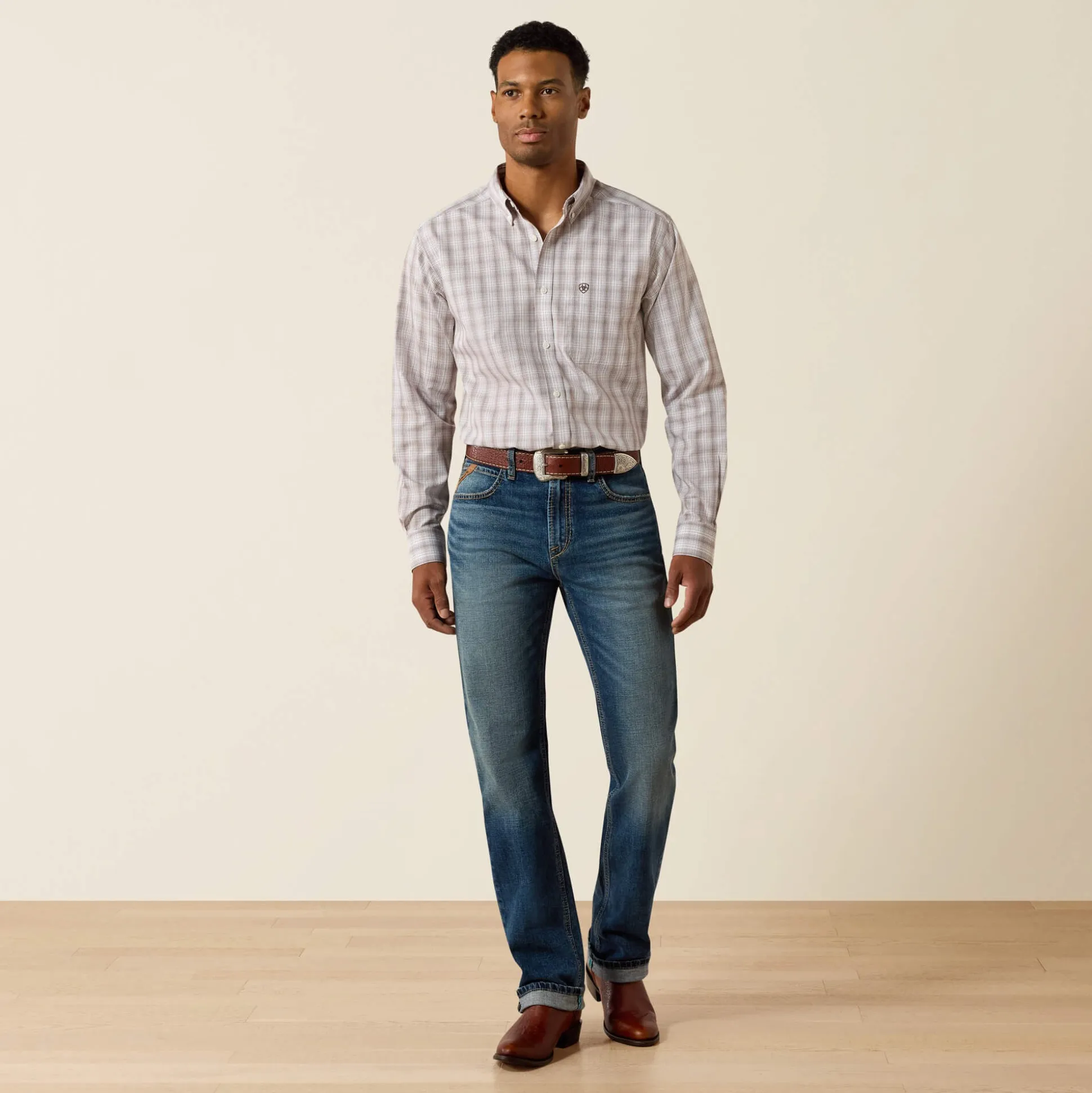 Wrinkle Free Clyde Fitted Shirt
