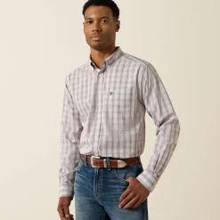 Wrinkle Free Clyde Fitted Shirt
