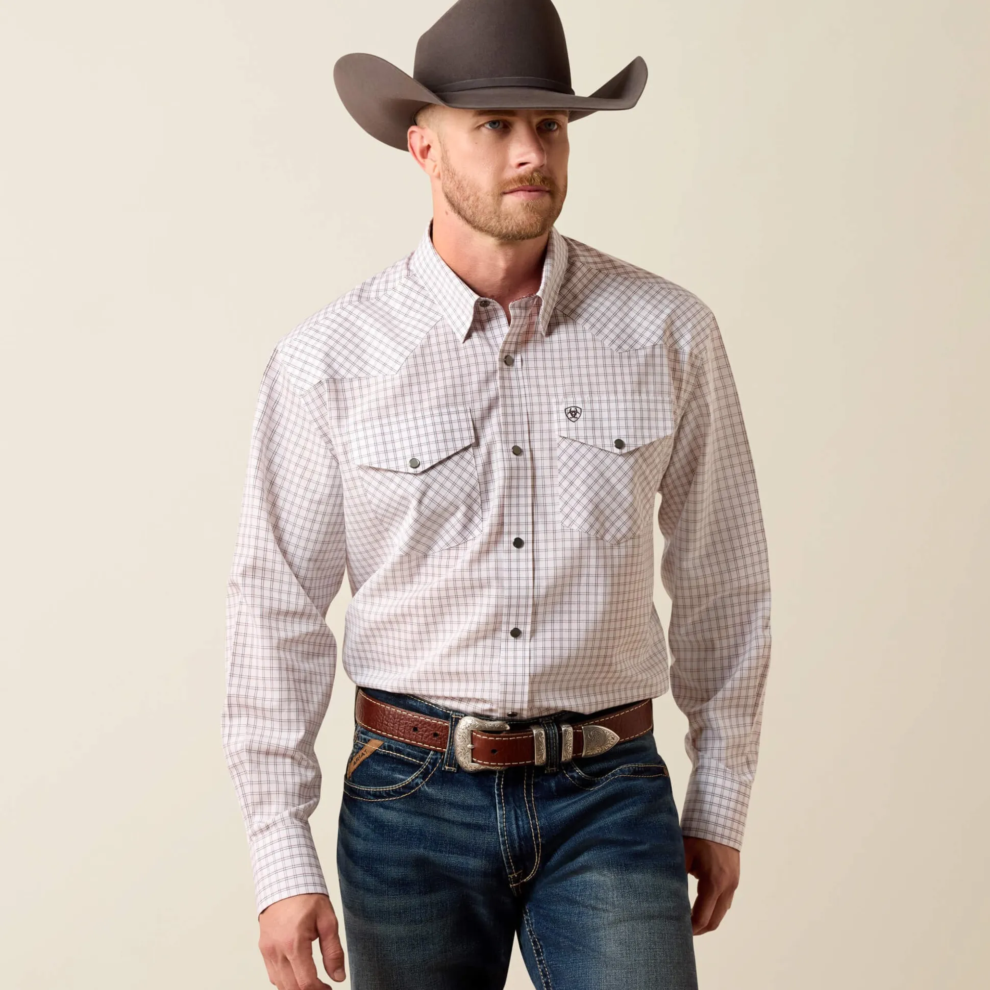 Wrinkle Free Draco Classic Fit Snap Shirt