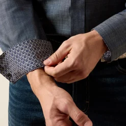 Wrinkle Free Refined Slub Classic Fit Shirt