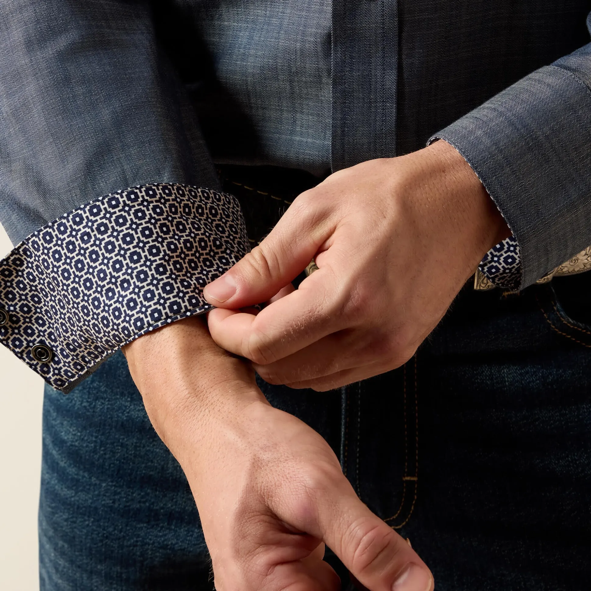 Wrinkle Free Refined Slub Classic Fit Shirt
