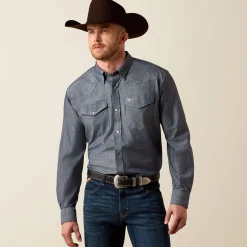 Wrinkle Free Refined Slub Classic Fit Shirt