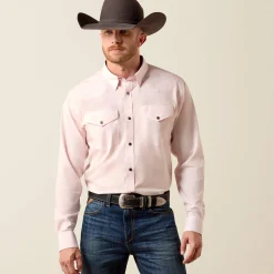 Wrinkle Free Refined Slub Fitted Shirt