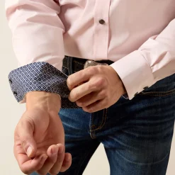 Wrinkle Free Refined Slub Fitted Shirt
